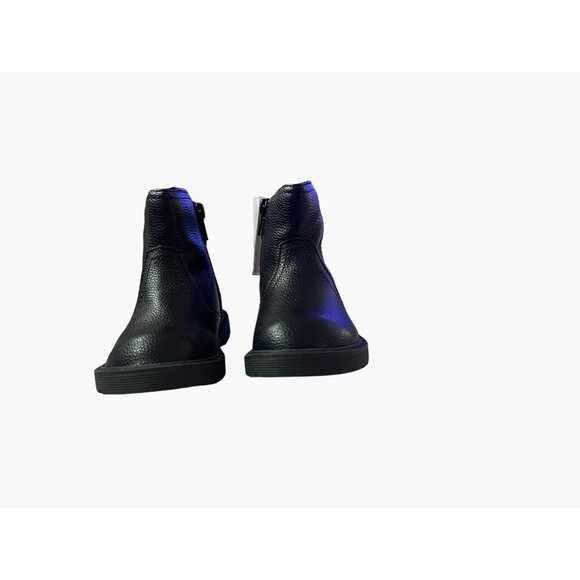 Baby GAP Pebbled Leather Boot Size 7 Girls Gold Buckle Hardware Side Zip for eas - Picture 10 of 10